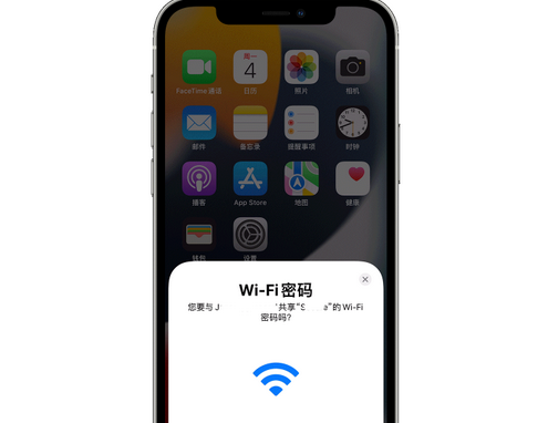 楚雄苹果15维修店分享iPhone15如何共享Wi-Fi密码 